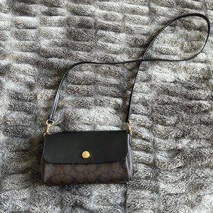 Reversible Coach Small Shoulder Bag